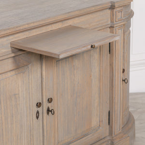 Rustic Wooden Large Buffet Sideboard – view 5