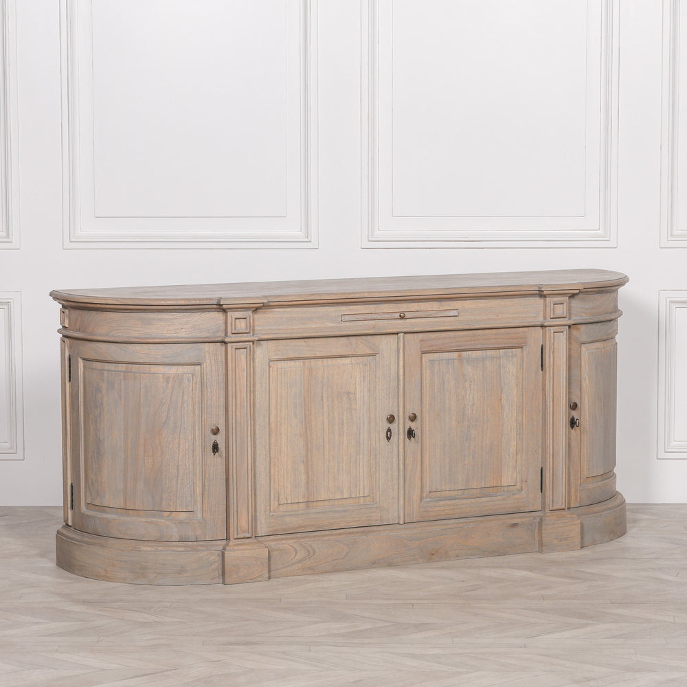 Rustic Wooden Large Buffet Sideboard – view 1