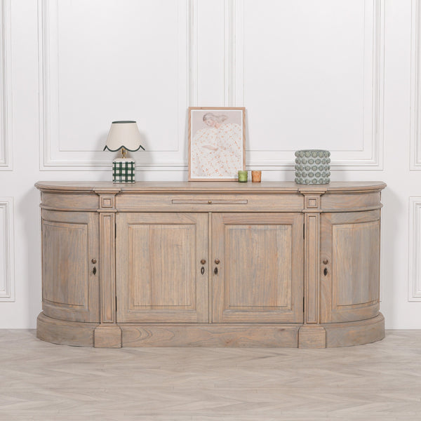 Rustic Wooden Large Buffet Sideboard – view 1
