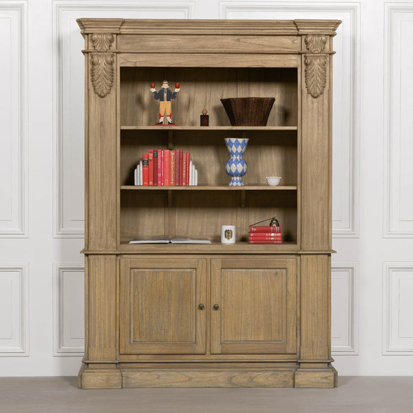 Large Rustic Open Bookcase – view 8