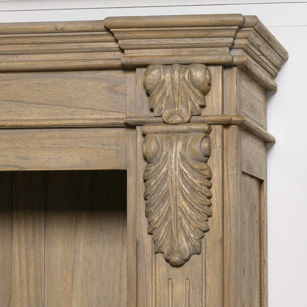 Large Rustic Open Bookcase – view 10