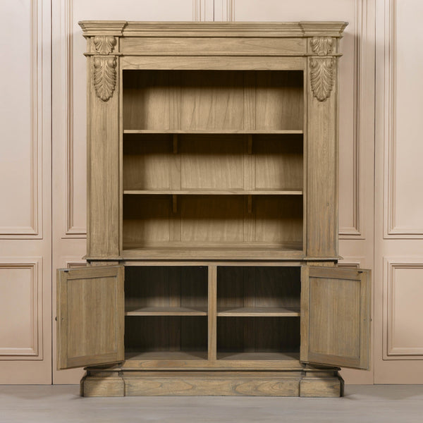 Large Rustic Open Bookcase – view 6