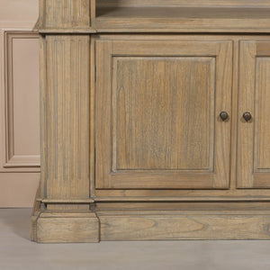 Large Rustic Open Bookcase – view 3