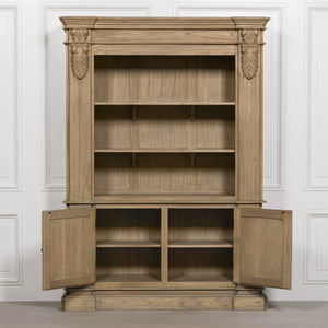 Large Rustic Open Bookcase – view 12