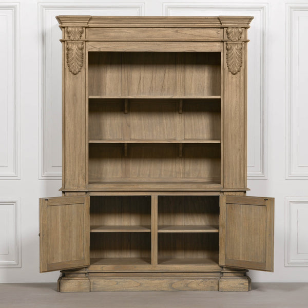 Large Rustic Open Bookcase – view 12