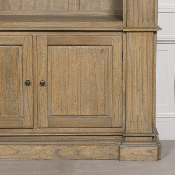 Large Rustic Open Bookcase – view 7