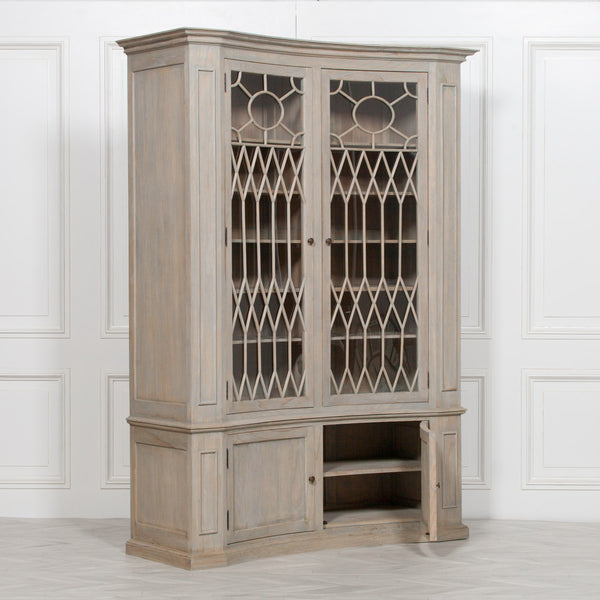 Concave Wooden Display Cabinet – view 6