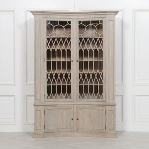 Concave Wooden Display Cabinet – view 1