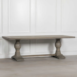 Rustic Wooden Dining Table 240cm – view 22