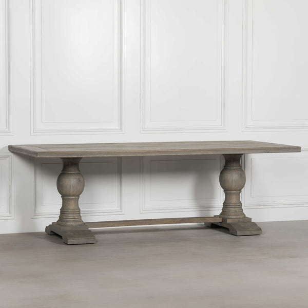 Rustic Wooden Dining Table 240cm – view 22