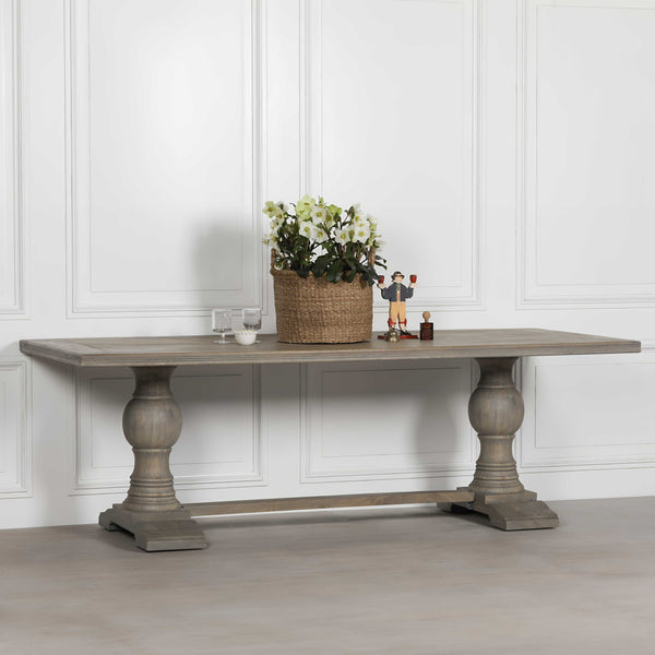 Rustic Wooden Dining Table 240cm – view 21