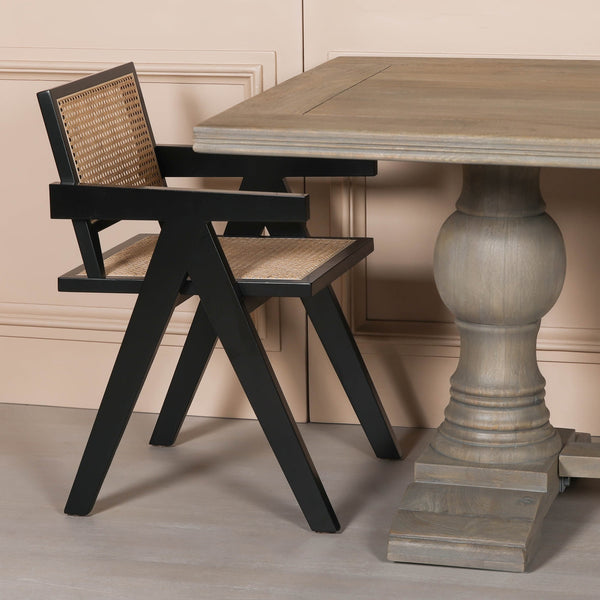 Rustic Wooden Dining Table 240cm – view 8