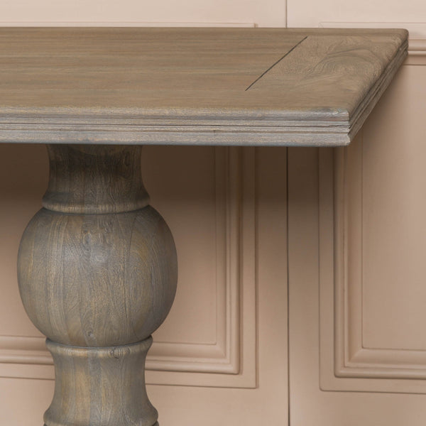 Rustic Wooden Dining Table 240cm – view 7