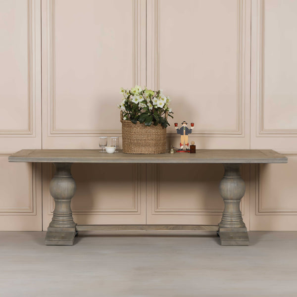 Rustic Wooden Dining Table 240cm – view 18