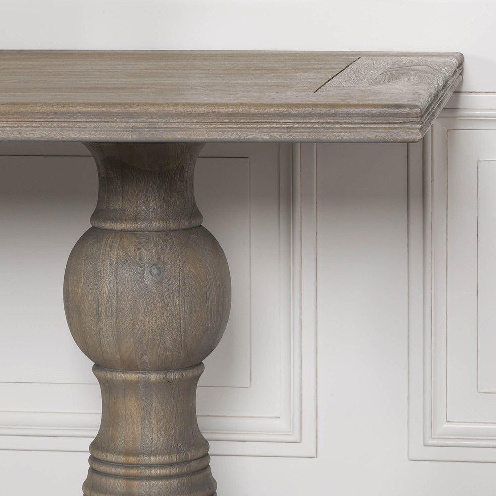 Rustic Wooden Dining Table 240cm – view 1