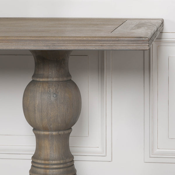Rustic Wooden Dining Table 240cm – view 2
