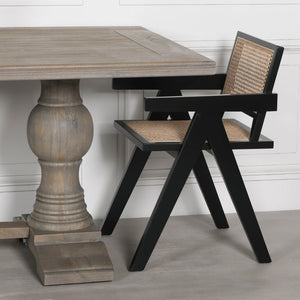 Rustic Wooden Dining Table 240cm – view 4