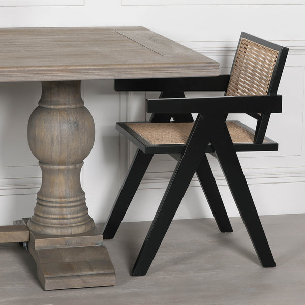 Rustic Wooden Dining Table 240cm – view 4