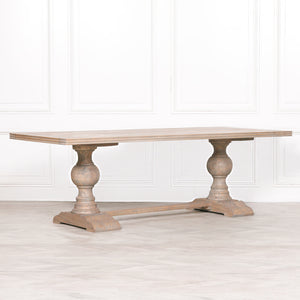 Rustic Wooden Dining Table 240cm – view 15