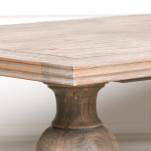 Rustic Wooden Dining Table 240cm – view 10