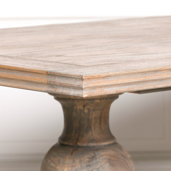Rustic Wooden Dining Table 240cm – view 10