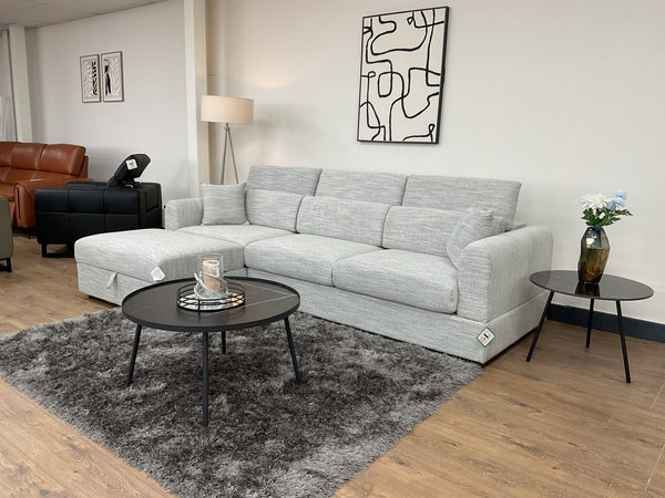 Dexter Grey Universal Corner Sofa – view 3