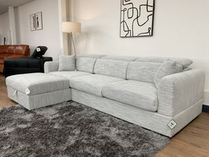 Dexter Grey Universal Corner Sofa – view 5