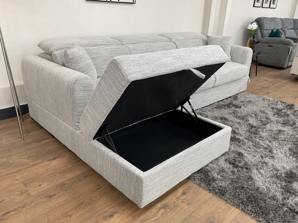 Dexter Grey Universal Corner Sofa – view 6