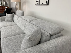 Dexter Grey Universal Corner Sofa – view 10