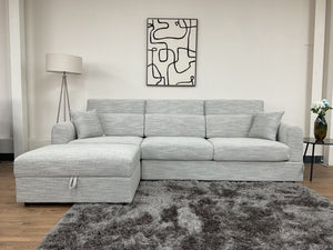 Dexter Grey Universal Corner Sofa – view 4