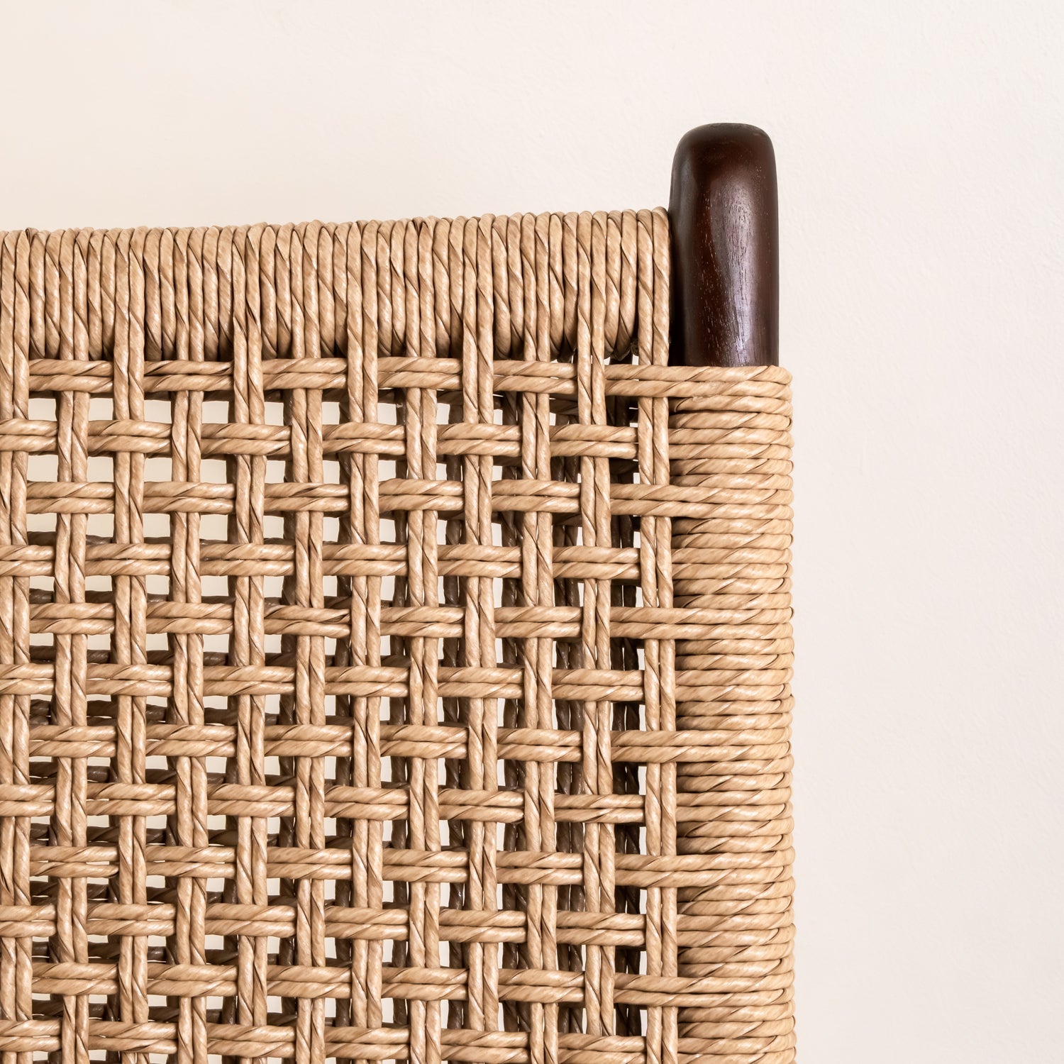Zara Chocolate Rattan Accent Chair