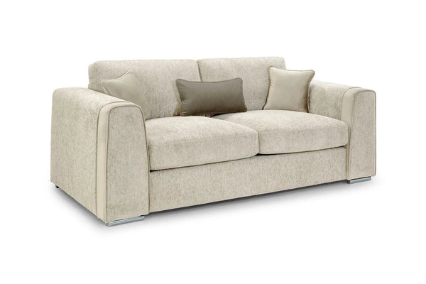 Naples 3 Seater Sofa – Mocha, Grey & Beige Living Room Seating