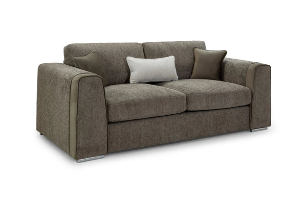 Naples 3 Seater Sofa – Mocha, Grey & Beige Living Room Seating