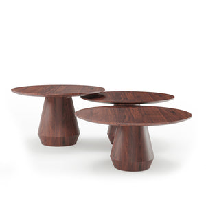 Collector Charlotte Center Tables shown as a set of three