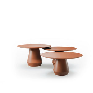 Collector Charlotte Center Tables shown as a set of three