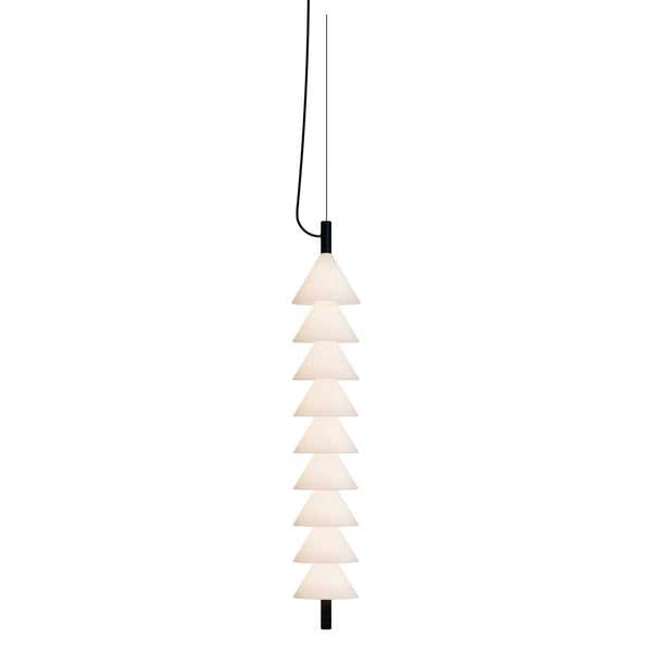 Boga Pendant Vertical Up – Matte Black