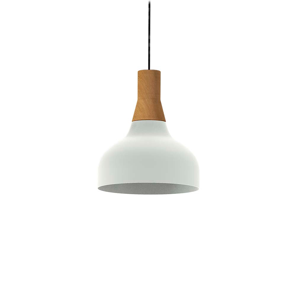 Reiko Pendant Cone – Matte White