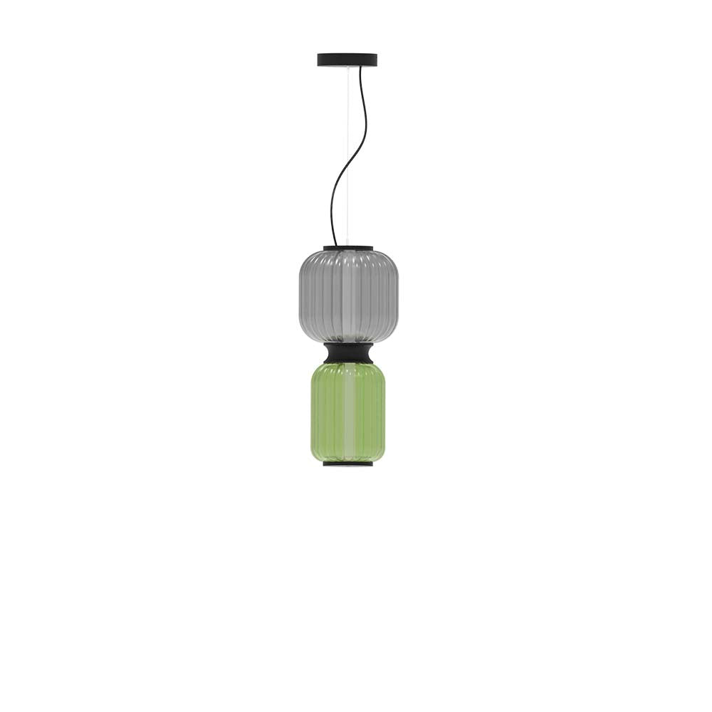 Greenberry Pendant – Green & Grey