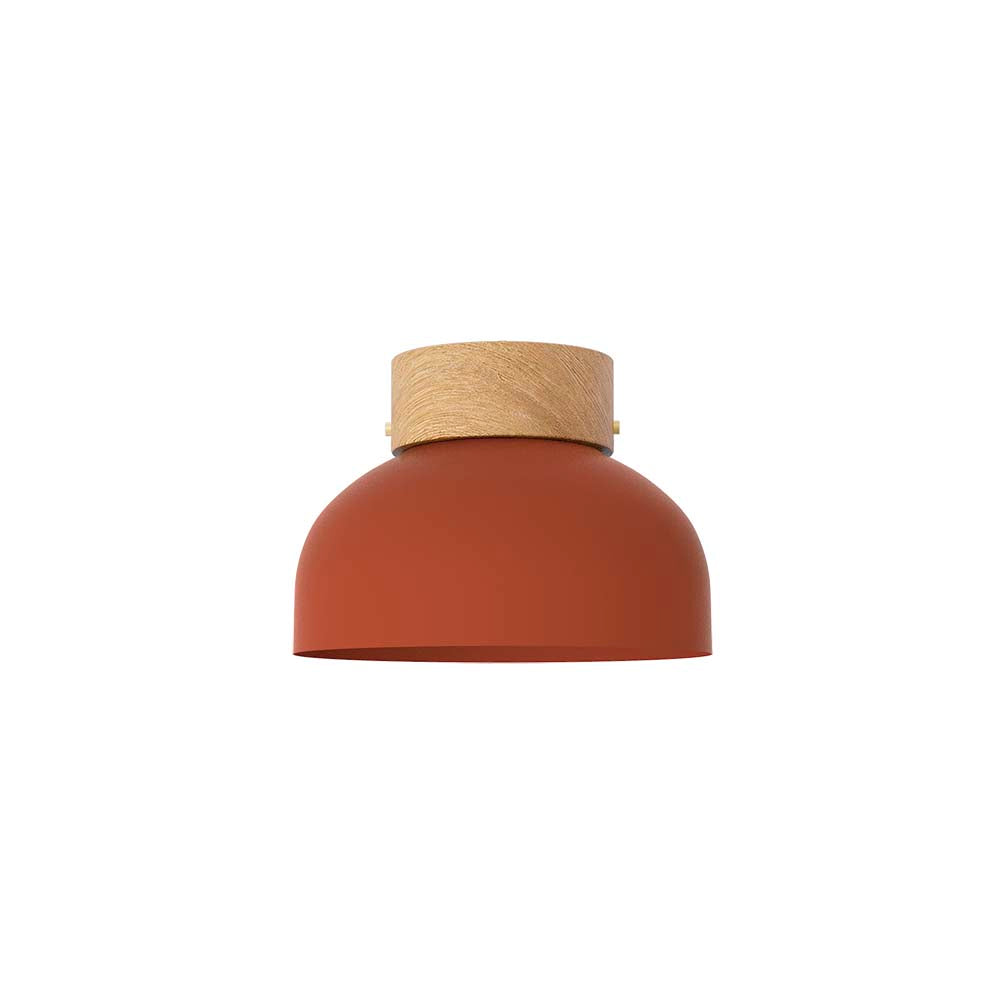 Reiko Ceiling – Matte Terracotta Red