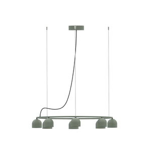 Rio Pendant Chandelier Circular 9 – Green