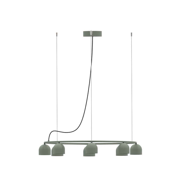 Rio Pendant Chandelier Circular 9 – Green