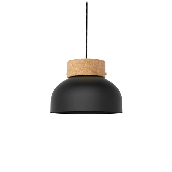Reiko Pendant Flat – Matte Black