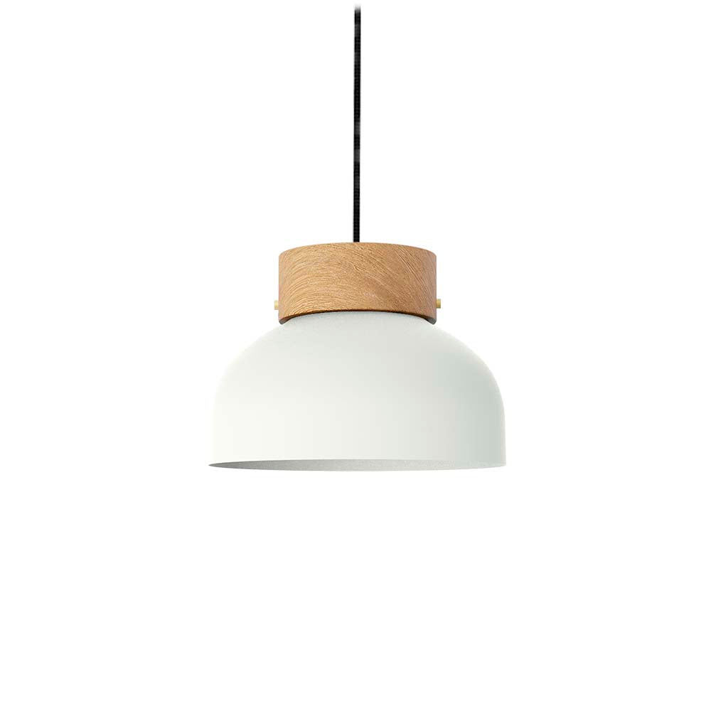 Reiko Pendant Flat – Matte White