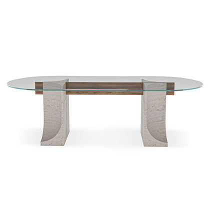 Edge Dining Table - Living with Luxury
