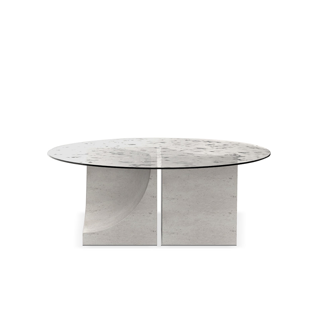 Edge Center Table ( 2 Legs ) - Living with Luxury