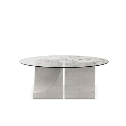 Edge Center Table ( 2 Legs ) - Living with Luxury
