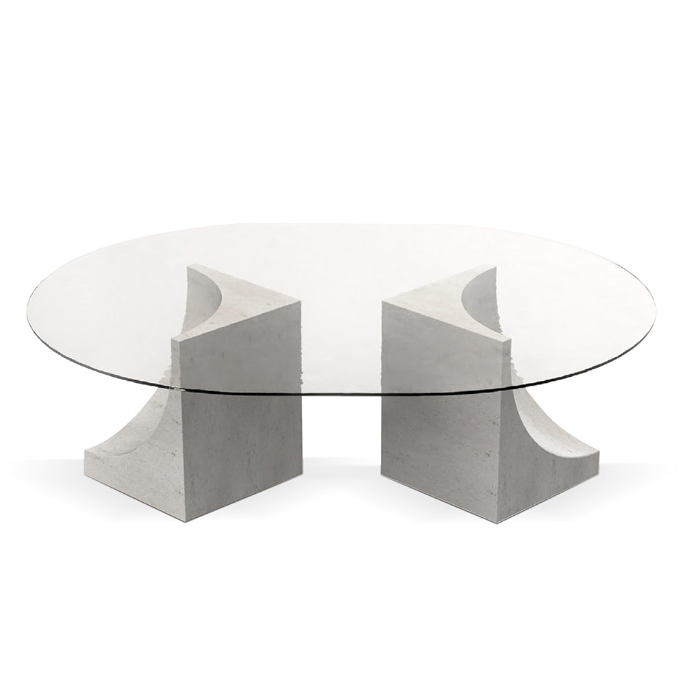 Edge Center Table Oval - Living with Luxury