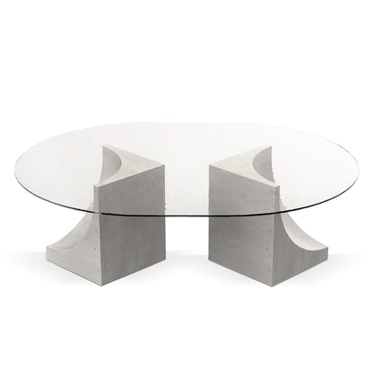 Edge Center Table Oval - Living with Luxury