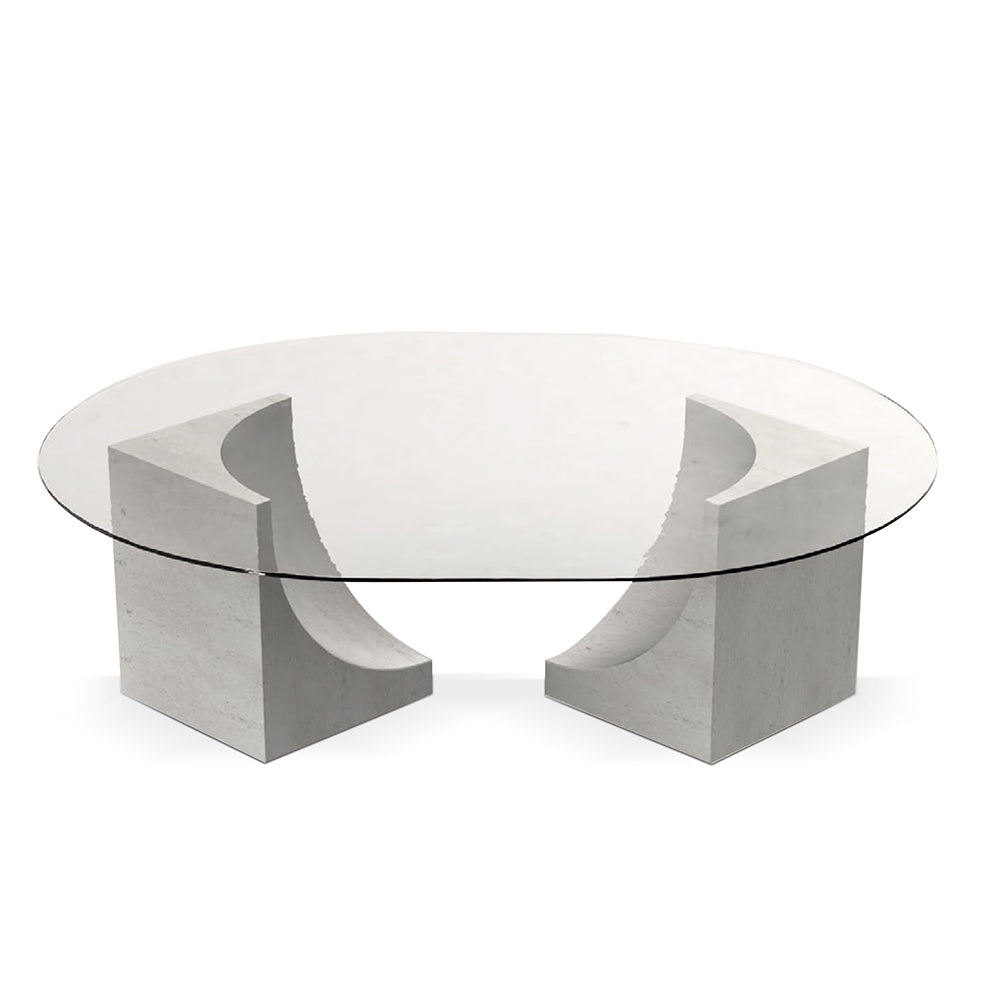 Edge Center Table Oval - Living with Luxury