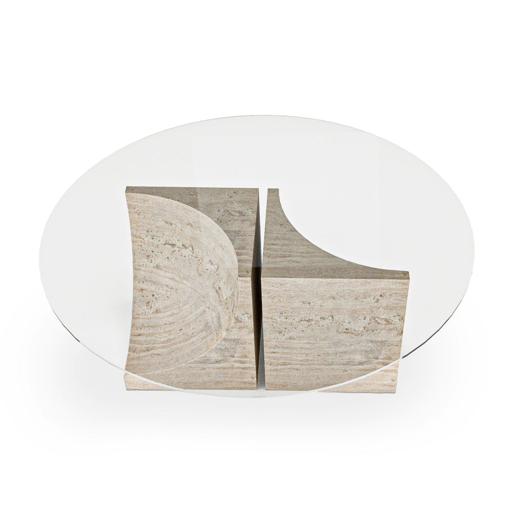 Edge Center Table ( 2 Legs )